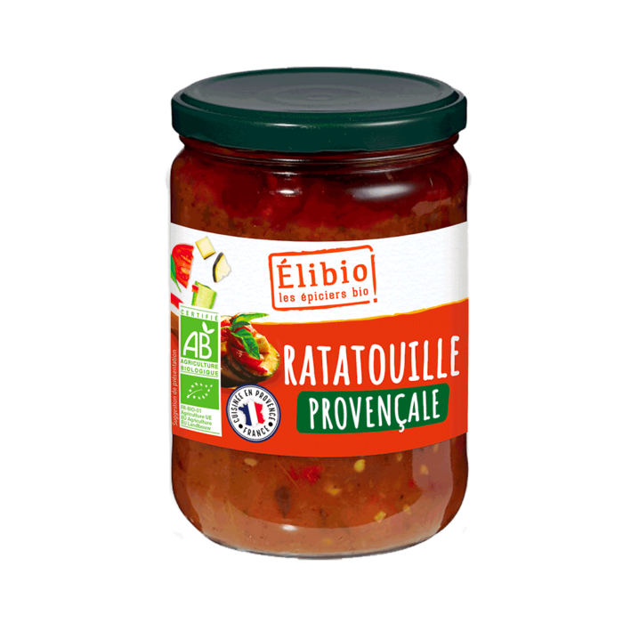 Ratatouille bio 650 g Fabrication France